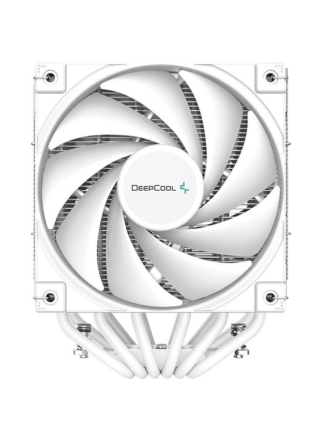 DEEPCOOL AK620 WH مروحة تبريد هواء/مروحة وحدة المعالجة المركزية 120 مم ذات 4 دبابيس PWM (أبيض) - R-AK620-WHNNMT-G-1  - Image 4