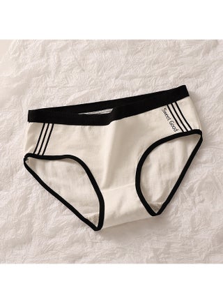 Zeemey 6-Piece Cotton Breathable Panties Low Waist Fashionable Ladies Panties - view 5
