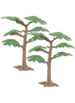 Generic Model Trees Cypress Miniature Artificial Tree Fake Plants Train Trees for Sand Table Models Scene Decoration 2PC Size  - Image 1