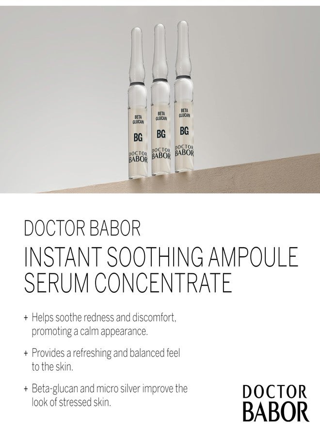 Babor Doctor BABOR Instant Soothing Ampoule Serum Concentration | Ampoules for the Face | Immediate Soothing & Anti-Redness | For Sensitive and Stressed Skin | Beta Glucan | Vegan | 7 x 2 ml - Image 2