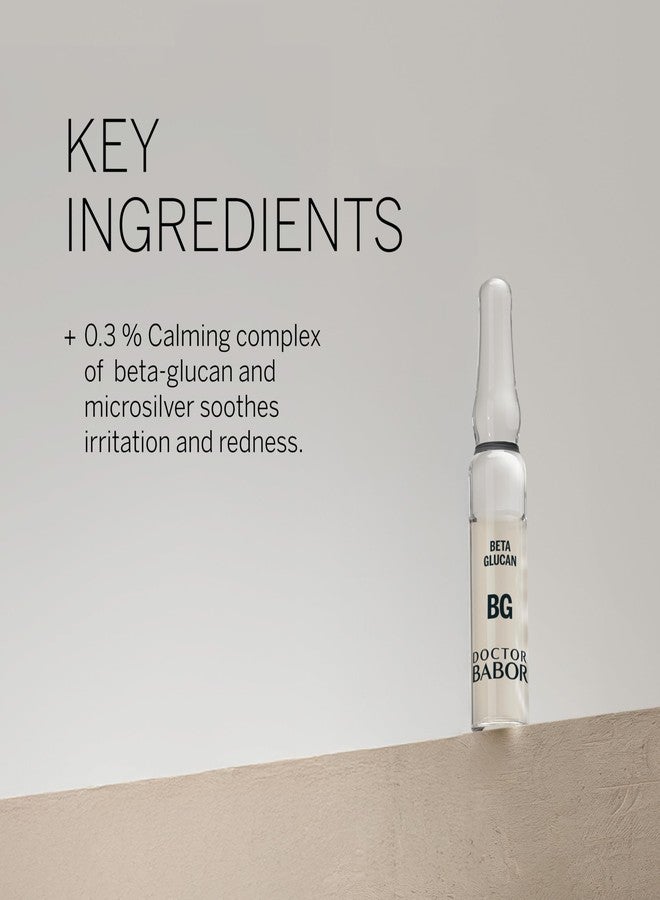 Babor Doctor BABOR Instant Soothing Ampoule Serum Concentration | Ampoules for the Face | Immediate Soothing & Anti-Redness | For Sensitive and Stressed Skin | Beta Glucan | Vegan | 7 x 2 ml - Image 3