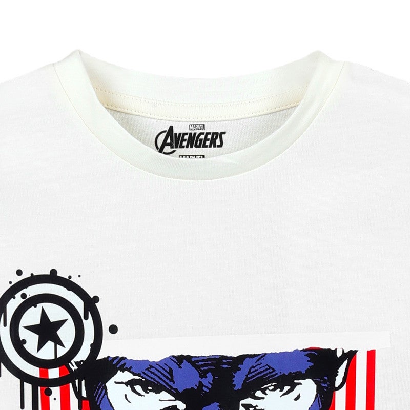 Marvel Avengers Earth's Mightiest Heroes Kids Boy's Short Sleeve T-Shirt - Image 4