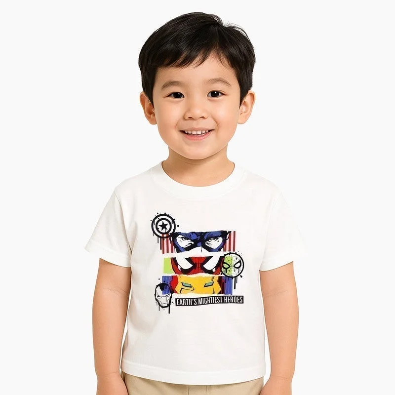 MARVEL Marvel Avengers Earth's Mightiest Heroes Kids Boy's Short Sleeve T-Shirt
