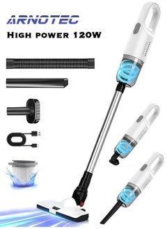ARNOTEC Cordless Vacuum Cleaner, 12000Pa Powerful Cordless Vacuum with 6000 mAh Battery, 35Mins Long Runtime, Lightweight & Ultra-Quiet Stick Vacuum for Hardwood Floor Carpet Pet Car Cleaning  - Image 1
