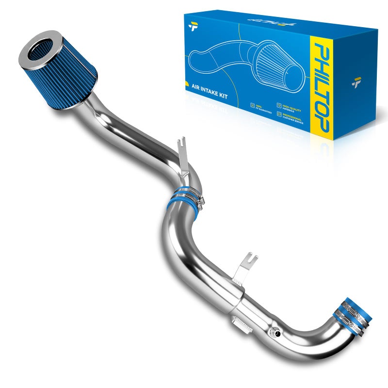 مجموعة سحب الهواء البارد PHILTOP لسيارة سيفيك 2006 2007 2008 2009 2010 2011 زرقاء