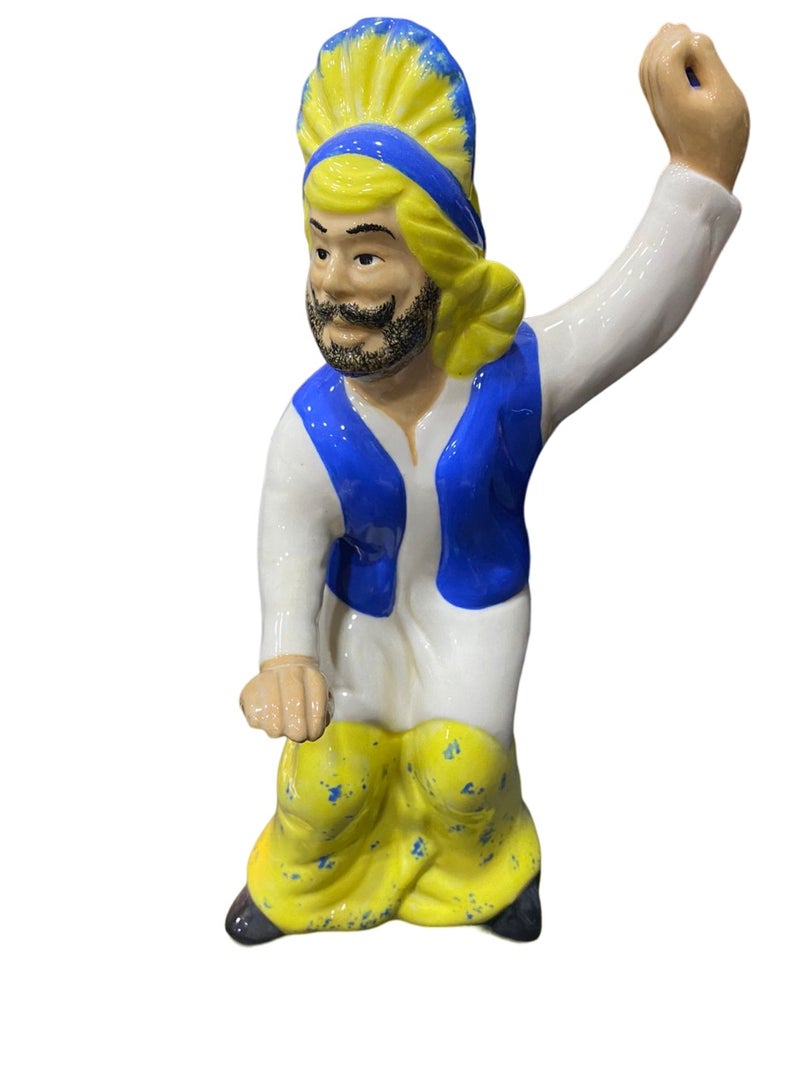 indian dancing men handicraft polystone  - Image 2