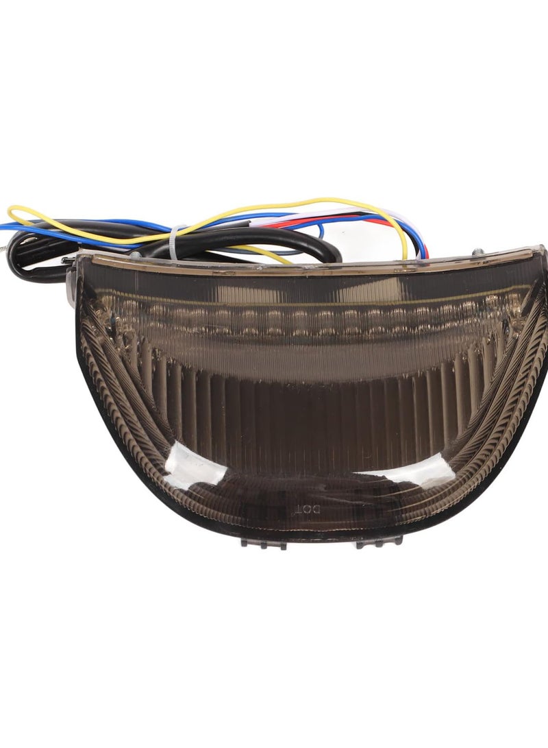GGOOT Motorcycle Tail Brake Light for CBR1000RR 2004‑2007, Motorcycle LED Tail Light 12V Turn Signal Lamp Smoked Lens Replacement - Image 1