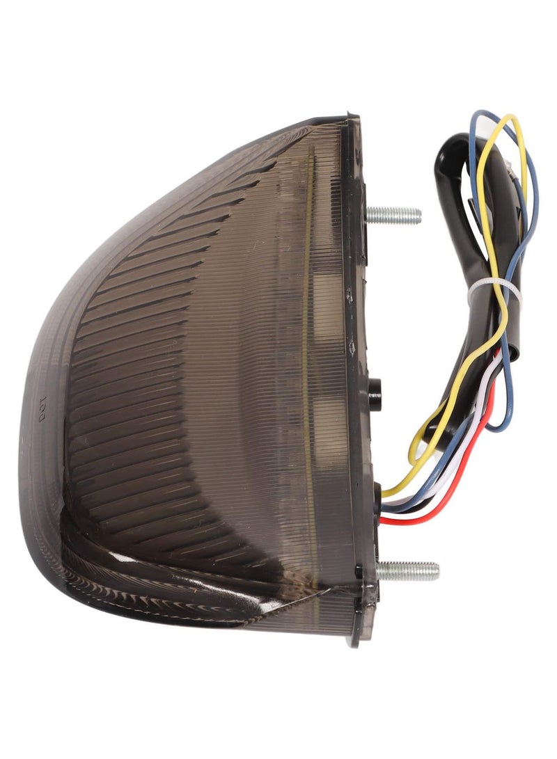 GGOOT Motorcycle Tail Brake Light for CBR1000RR 2004‑2007, Motorcycle LED Tail Light 12V Turn Signal Lamp Smoked Lens Replacement - Image 4
