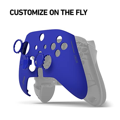 SCUF Instinct Controller Removeable Faceplate Kit - Anti Friction Rings - Xbox Series X, S, Xbox One - Blue - Image 4