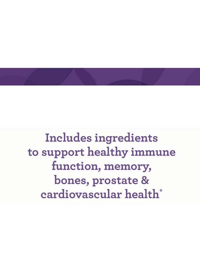 Innate Response Formulas Men’S 55+ Multivitamin - Daily Multivitamin For Men 55 And Over - With B Vitamins - Vegetarian, Non-Gmo, Kosher, And Gluten-Free - 120 Tablets (60 Servings)  - Image 4
