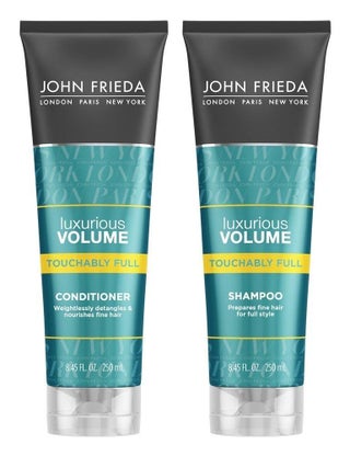 John Frieda Luxurious Volume Touchably Full Lightweight Shampoo and Conditioner Set for Natural Fullness, 8.45 Ounces, Volumizing Shampoo and Conditioner for Fine or Flat Hair - pzsku/ZBB36972A90C8F8AFE42EZ/45/_/1741798900/ae94cd4c-3027-45dc-9111-52f7995e9b47