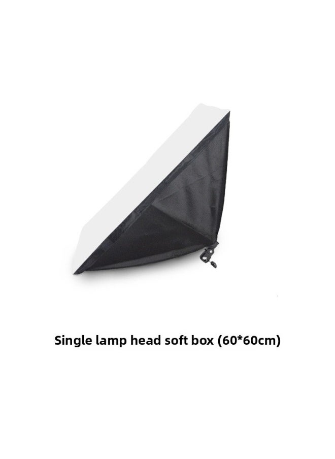 Generic Led Studio Small Soft Light Photography Lamp Set Indoor Still Life Products Shooting Lighting Lamp A Generation Of Hair-Light Source Color:60*60 Soft Light Box  - Image 1