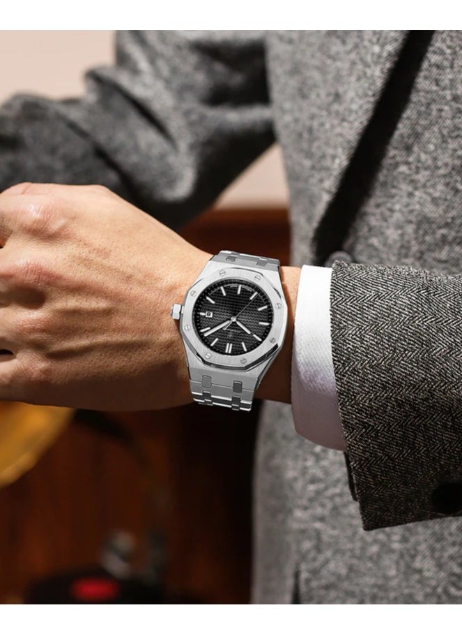 POEDAGAR - POEDAGAR Waterproof Luminous Men's Watch Quartz，Men's Wrist Watches - Image 1