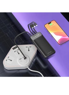 Lenyes Power Bank Lenyes Px-182 4 IN 1 Cable 10000mAh  - Image 4