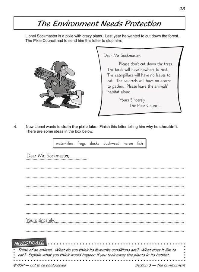 KS2 Science Year Four Workout: Living Things & Habitats - Image 5