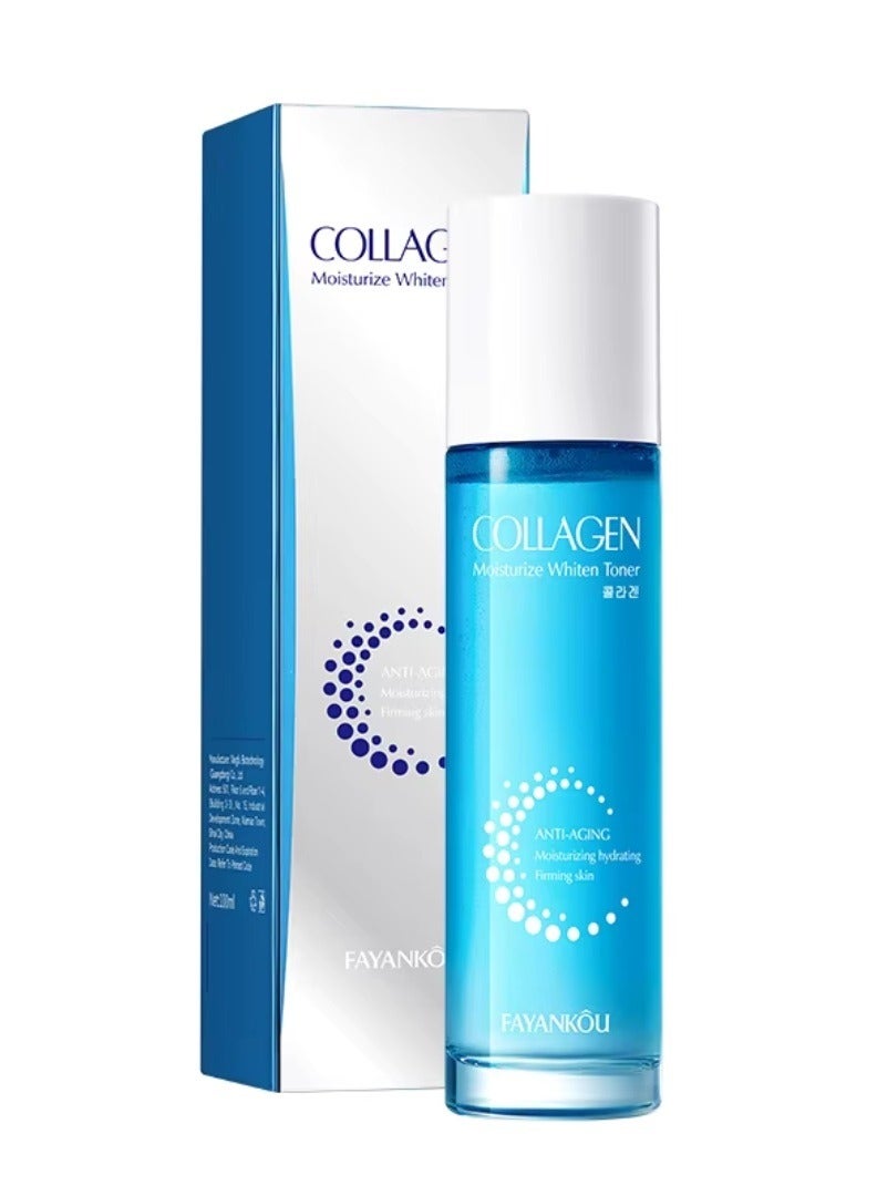 FAYANKOU 100ml Collagen Moisturize Whiten Toner Anti-Aging Moisturizing Toner - Image 1
