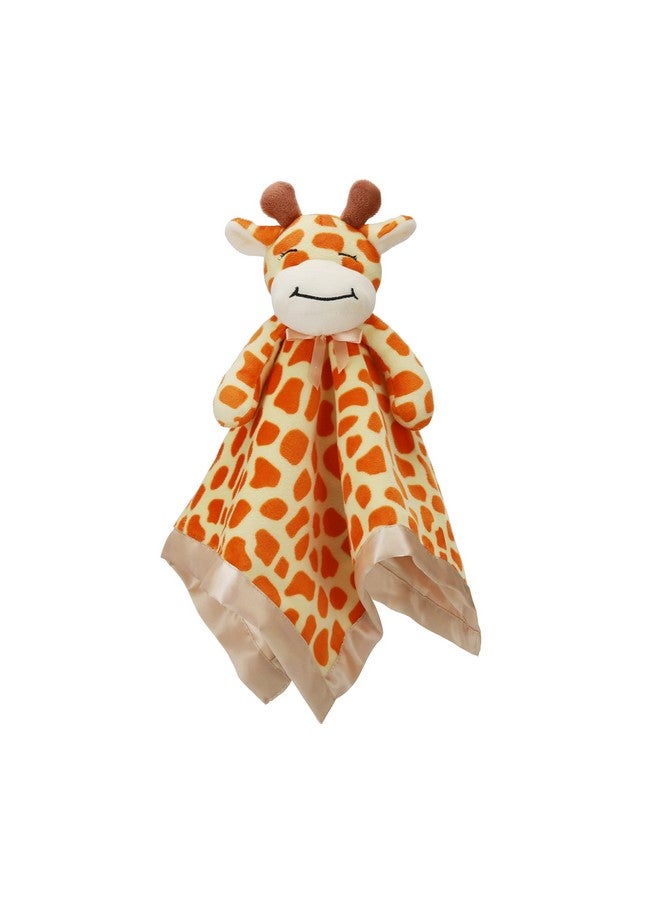 Pro Goleem Giraffe Loveys for Babies Soft Security Blanket Snuggle Toy Stuffed Animal Blanket Unisex Baby Lovie Baby Gifts for Infant and Toddler 16 Inch - Image 1