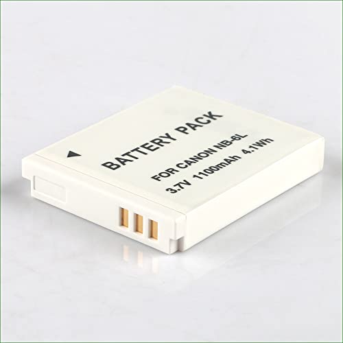 SKPM Rechargeable Camera Battery Compatible for Canon NB-6L 1100 mAh Battery Pack - Image 4