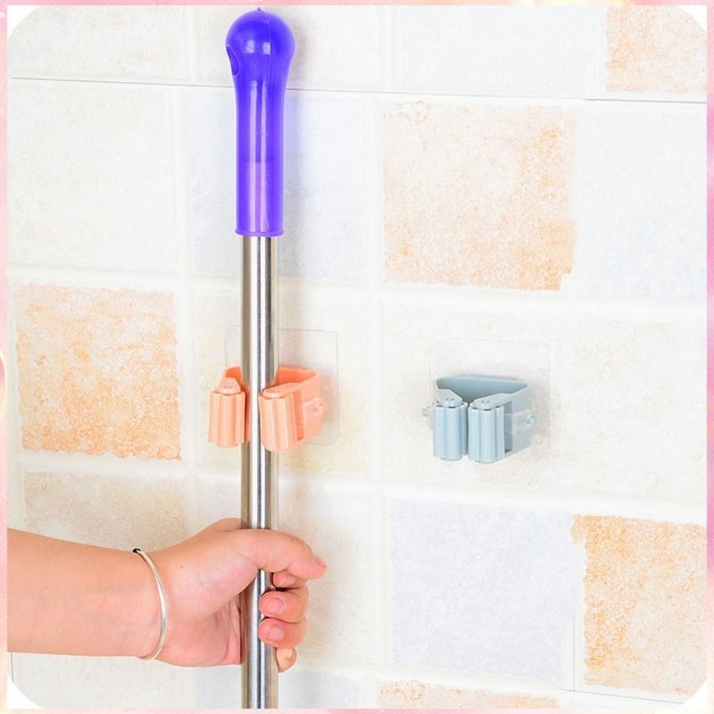 Self-Adhesive Mop Holder, Set of 4 - Image 5