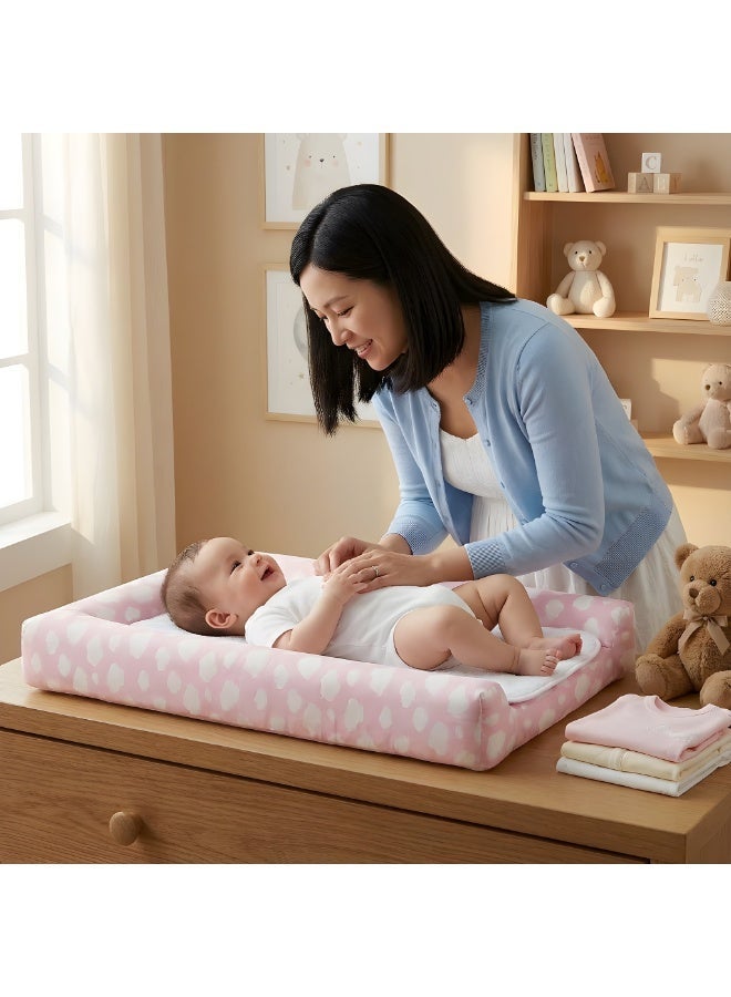 Mamas One Baby Changing Mat with Safety Strap and Soft Removable Cover - Image 3