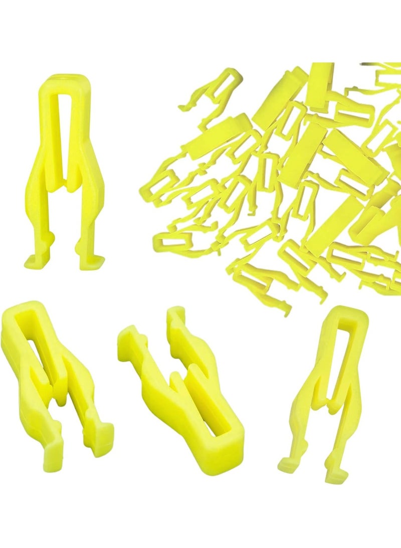 30PCS Switch Bezel Clip, Car Retainer Clips, Interior Trim Console Dash Panel Switch Bezel Door Side Trunk Plastic Retainer Fitting Fastener Clip Fit for Toyota Lexus, Replaces OEM #9046710203 - Image 1