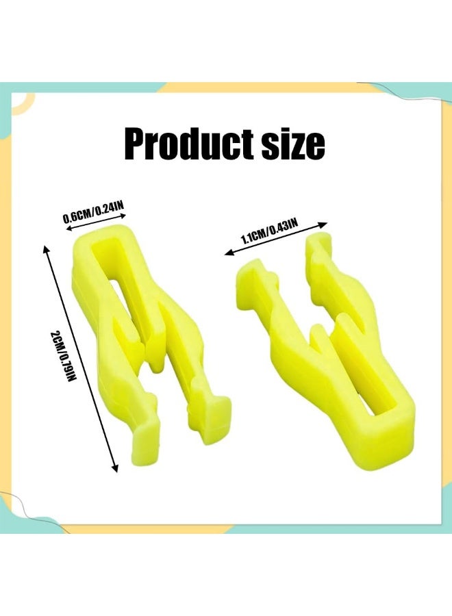 30PCS Switch Bezel Clip, Car Retainer Clips, Interior Trim Console Dash Panel Switch Bezel Door Side Trunk Plastic Retainer Fitting Fastener Clip Fit for Toyota Lexus, Replaces OEM #9046710203 - Image 2