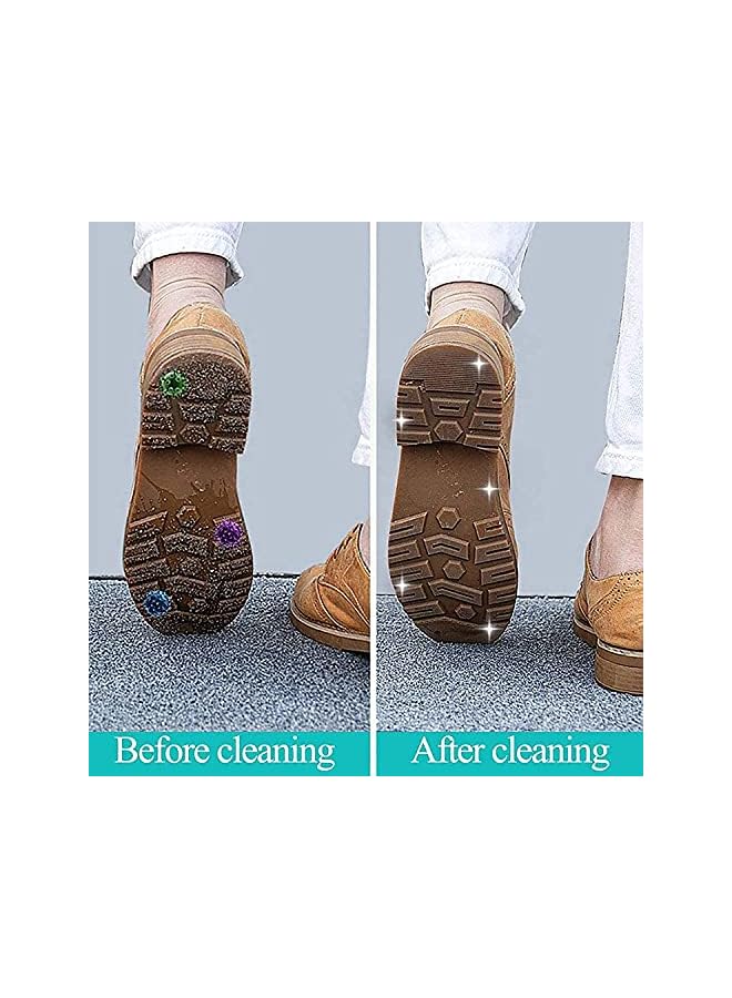 The Bros حصيرة معقمة، سجادة تعقيم نعال الأحذية، وسادة معقمة، مناسبة للاستخدام في المنزل والمكتب والمتجر (رمادي) - Image 5