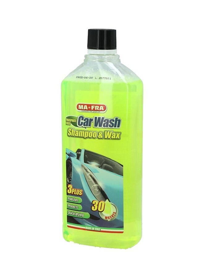 MAFRA MA FRA Car Wash Shampoo & Wax 3 plus Cleaning Stage Polishes, Protects, Quick drying 30 Washes-1000 ml - Image 3