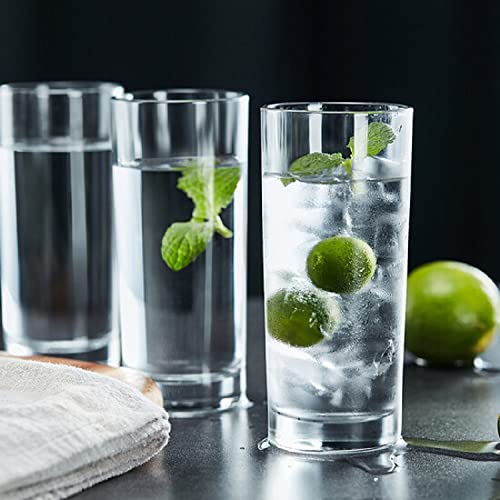 Red-Rubby Premium Water and Juice Glasses Set of 6 and Borosilicate Glass Jug Set Combo,(6 PC Glasses 300ML and 1 Water Jug 1.8 Liter), Transparent, Glass and Jug Set for Dining Table - Image 2