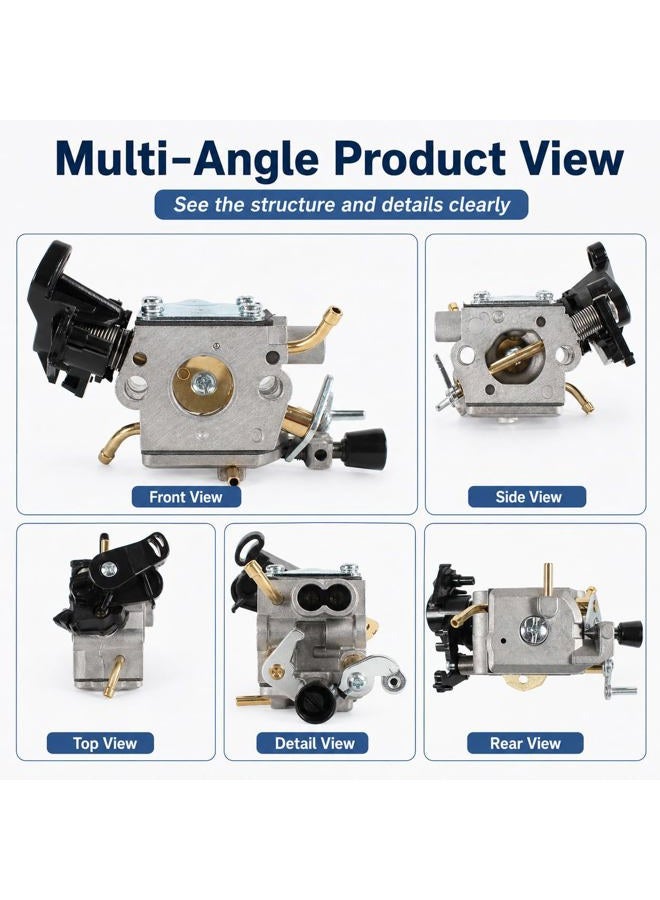 Pro Chaser C1M-EL37B Carburetor for Husqvarna Rancher 445 445E 445-II 450 450E 450-E-II Gas Chainsaw Replace 506450401 531215601 - Image 4