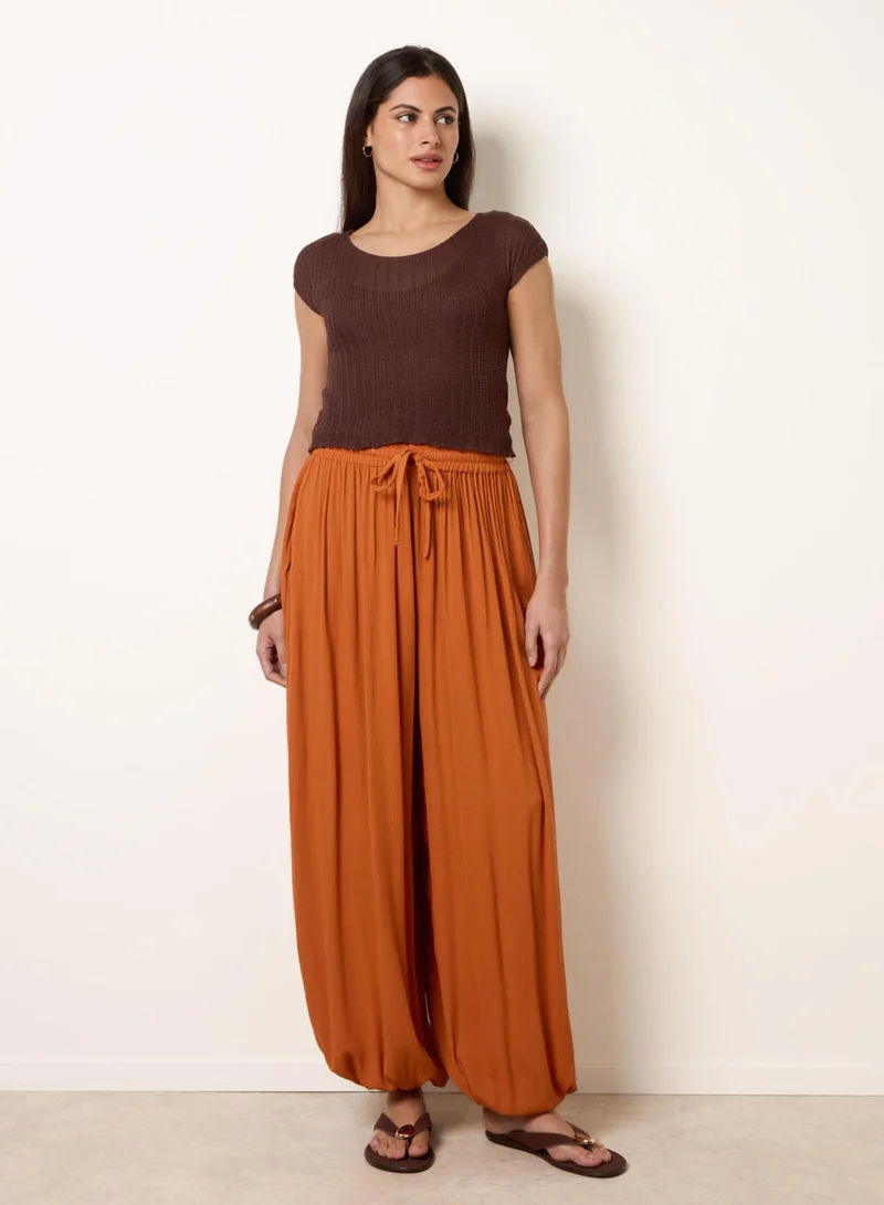 Blue Vanilla Balloon Trousers