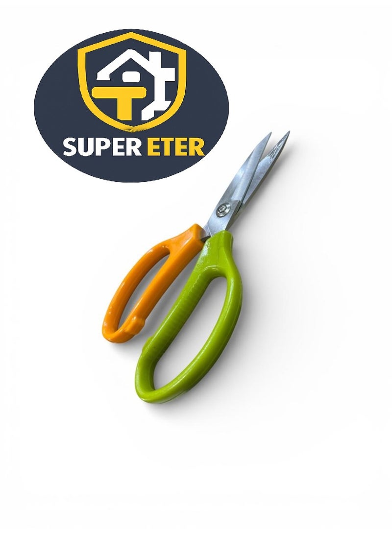 سوبر  ايتير مقص احترافي متعدد الاستخدامات SUPER ETER – موديل 10004996 – شفرة فولاذية SK-5 فائقة الحدة – قبضة مريحة – مناسب للمنزل والحديقة والصناعات - Image 2