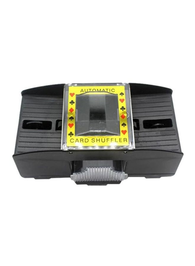 QiaoKai Plastic 2 Decks Automatic Card Shuffling Machine Dispenser 21.3x20.6x11.7cm - Image 2