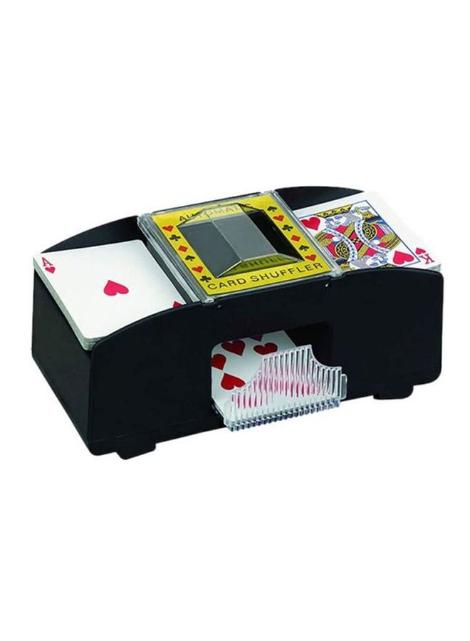 QiaoKai Plastic 2 Decks Automatic Card Shuffling Machine Dispenser 21.3x20.6x11.7cm - Image 3