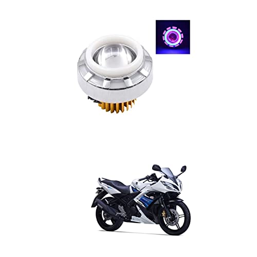 XZRTZ Dual Aperture Hi/Low Beam LED Projector Headlight For Motorcycle Angel Eyes Devil Eyes Halo Compatible With Y-amaha YZF R15 S - Image 3