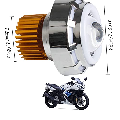 XZRTZ Dual Aperture Hi/Low Beam LED Projector Headlight For Motorcycle Angel Eyes Devil Eyes Halo Compatible With Y-amaha YZF R15 S - Image 4