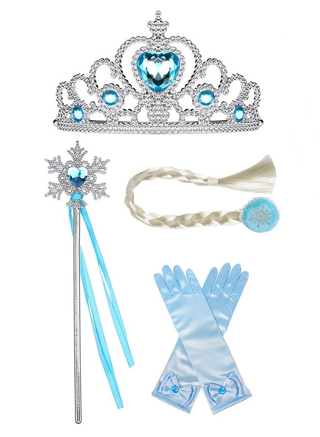 5 قطع المجمدة إلسا شخصية تأثيري زي مجموعة - Image 3