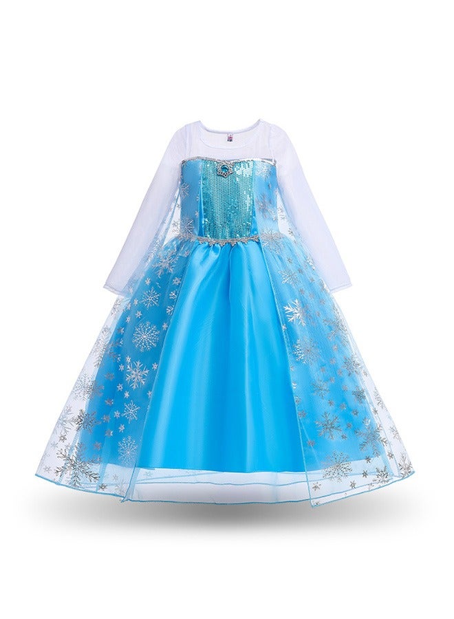 5 قطع المجمدة إلسا شخصية تأثيري زي مجموعة - Image 4