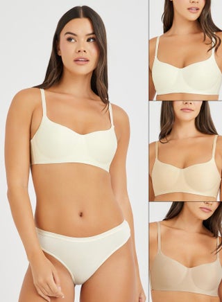Styli Pack of 3 - Padded Non-Wired Bonded T-Shirt Bra - pzsku/ZBB378911F26CBB99A6A0Z/45/1750084496/8c1428a8-5f75-469a-b2dc-f8dae92c81c1