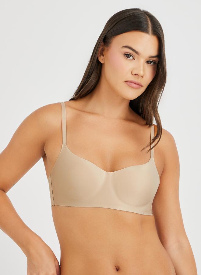 Styli Pack of 3 - Padded Non-Wired Bonded T-Shirt Bra