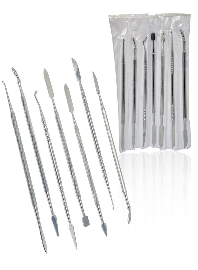 CYNAMED Stainless Steel Spatula Wax & Clay Sculpting Tool Carver Set (7PK) - Image 2