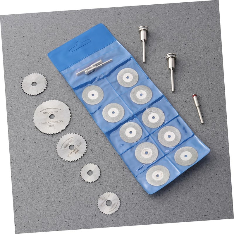 ULTECHNOVO 20pcs Mini Cutting Wheel Precision Cut-Off Discs for Rotary Tools Circular Slices for More - Image 3