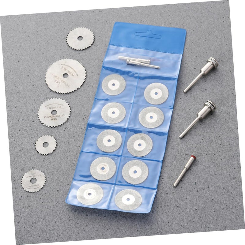 ULTECHNOVO 20pcs Mini Cutting Wheel Precision Cut-Off Discs for Rotary Tools Circular Slices for More - Image 5