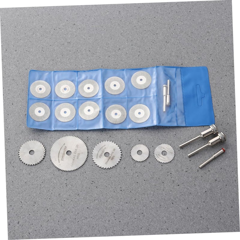 ULTECHNOVO 20pcs Mini Cutting Wheel Precision Cut-Off Discs for Rotary Tools Circular Slices for More - Image 2