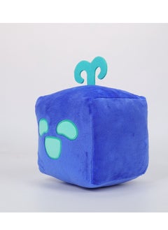 Y&D 2 Pcs Roblox Blox Fruit Plush Toy Blue Ice Cube Box And Smile Face Box 15 Cm Gift For Fans Girls And Boys  - Image 2