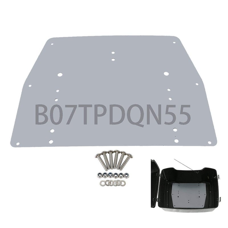 Tour Pack Pack Trunk Base Plate Inner Reinforcement Metal Plate Fits for Harley Davidson Touring Models FLT FLHT FLHTCU FLHRC Road King Street Glide Road Glide Electra Glide UltraClassic 19932013