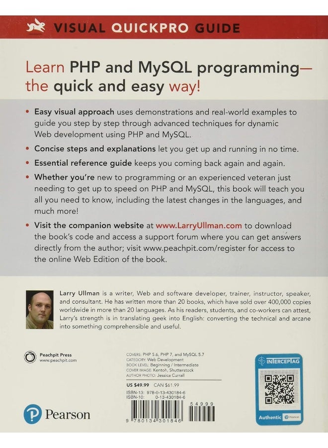 PHP and MySQL for Dynamic Web Sites: Visual QuickPro Guide