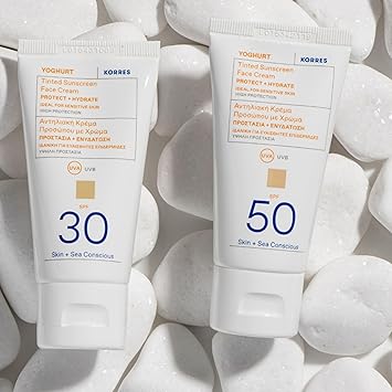 KORRES KORRES Yoghurt Tinted Sunscreen Face Cream SPF 30 50ml - Image 4