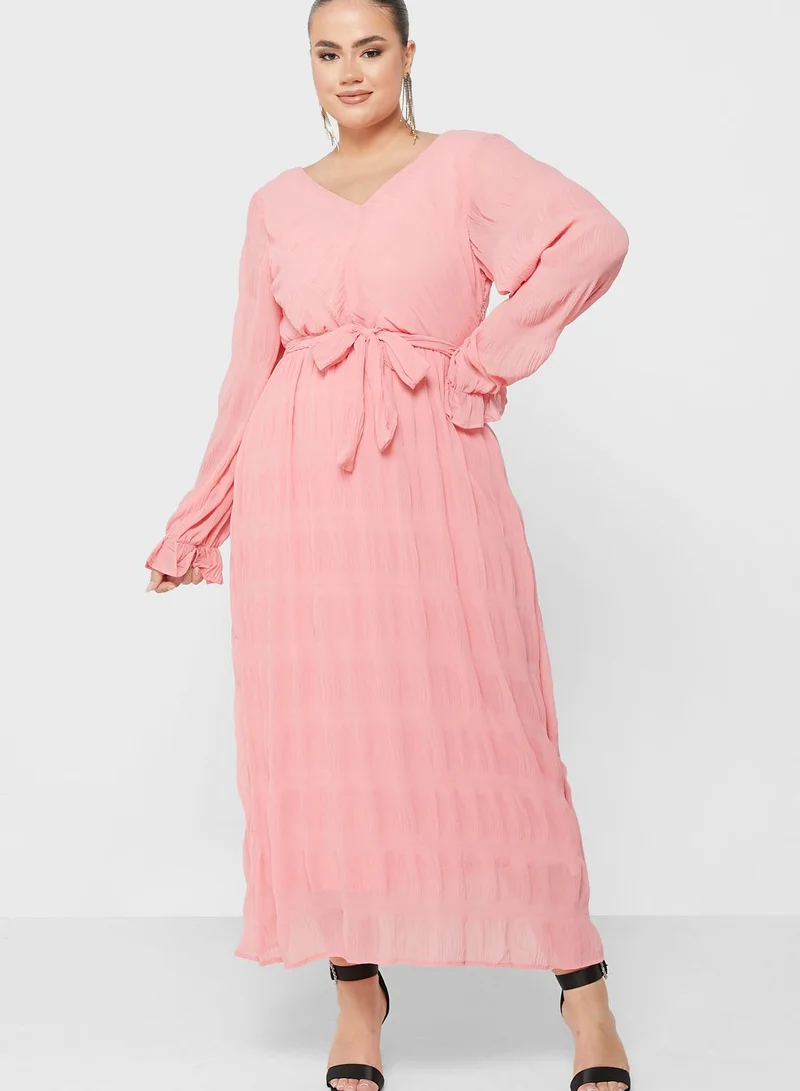 Khizana Tiered Smock Dress