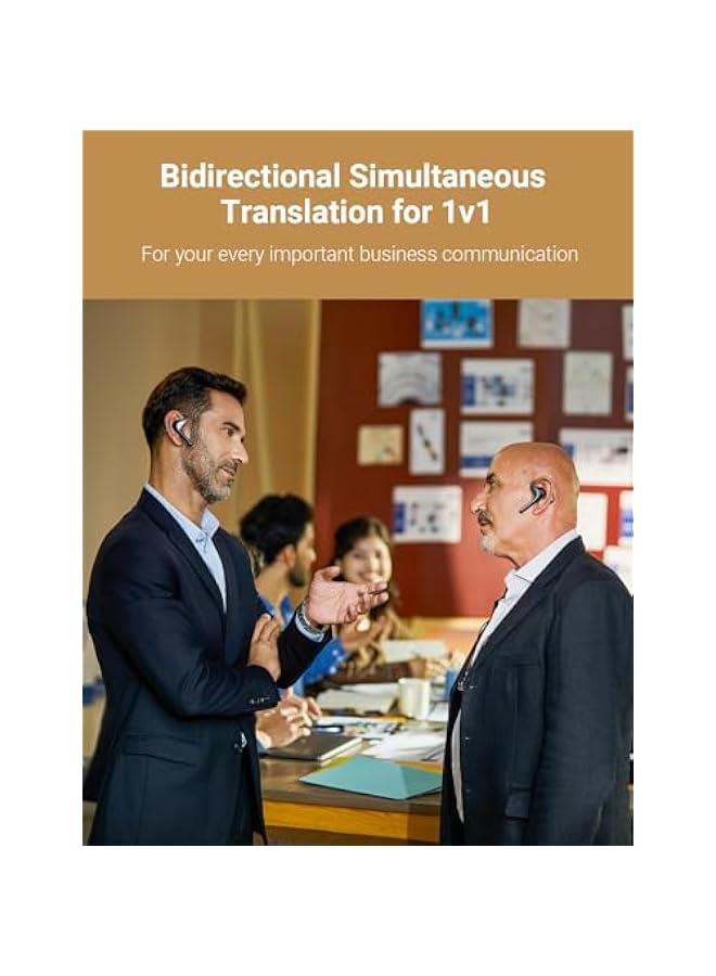 Timekettle W4 Pro AI Interpreter Earbuds(Grey),Translator Device Supporting 40 Languages,Translator Earbuds for Call and Video Translation,APP Work with iOS and Android - Image 3